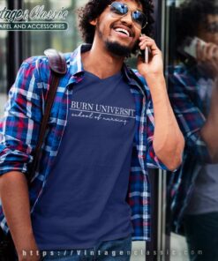 Auburn University School Of Nursing V Neck TShirt