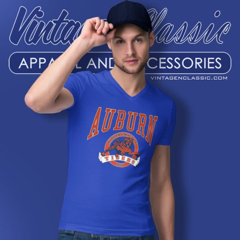 Auburn University Tigers V Neck TShirt Auburn University Tigers V Neck TShirt