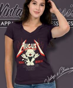 August Burns Red Shirt Heavy Meow Sic V Neck TShirt