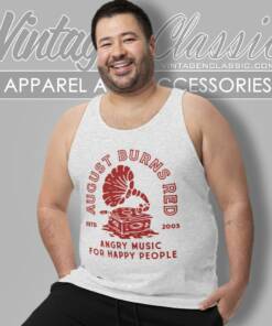 August Burns Red Shirt Record Player Tank Top Racerback