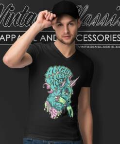 August Burns Red Shirt Zombie Unicorn V Neck TShirt
