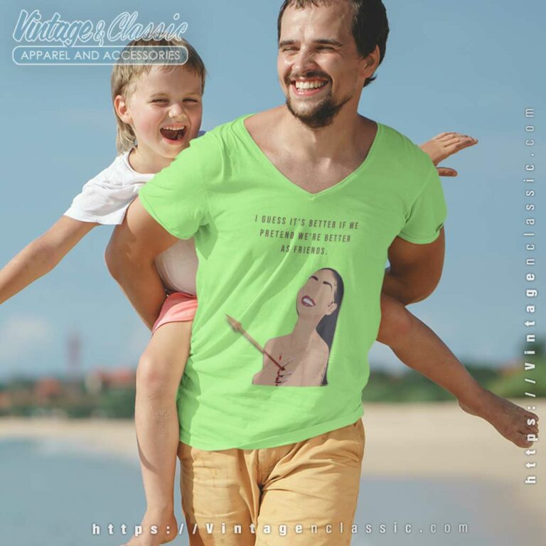 Aura X Mariah The Scientist V Neck TShirt Aura X Mariah The Scientist V Neck TShirt