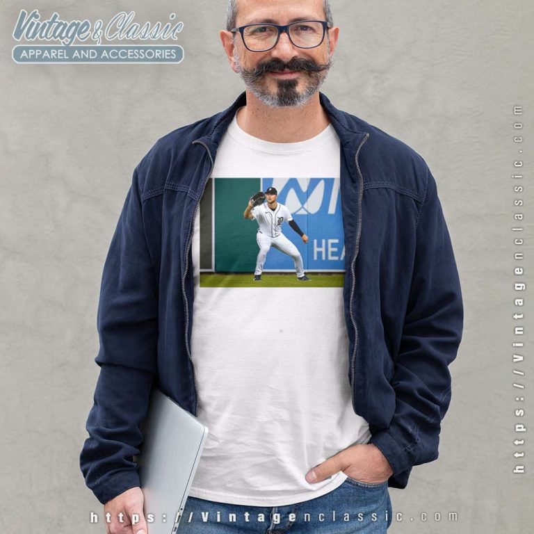 Austin Meadows Detroit Tigers Outfielder Long Sleeve Tee Austin Meadows Detroit Tigers Outfielder Long Sleeve Tee