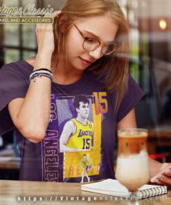Austin Reaves Basketball Poster Lakers Women TShirt