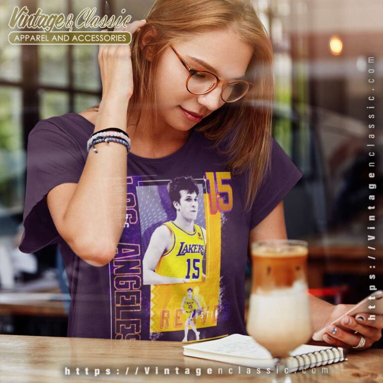 Austin Reaves Basketball Poster Lakers Women TShirt Austin Reaves Basketball Poster Lakers Women TShirt