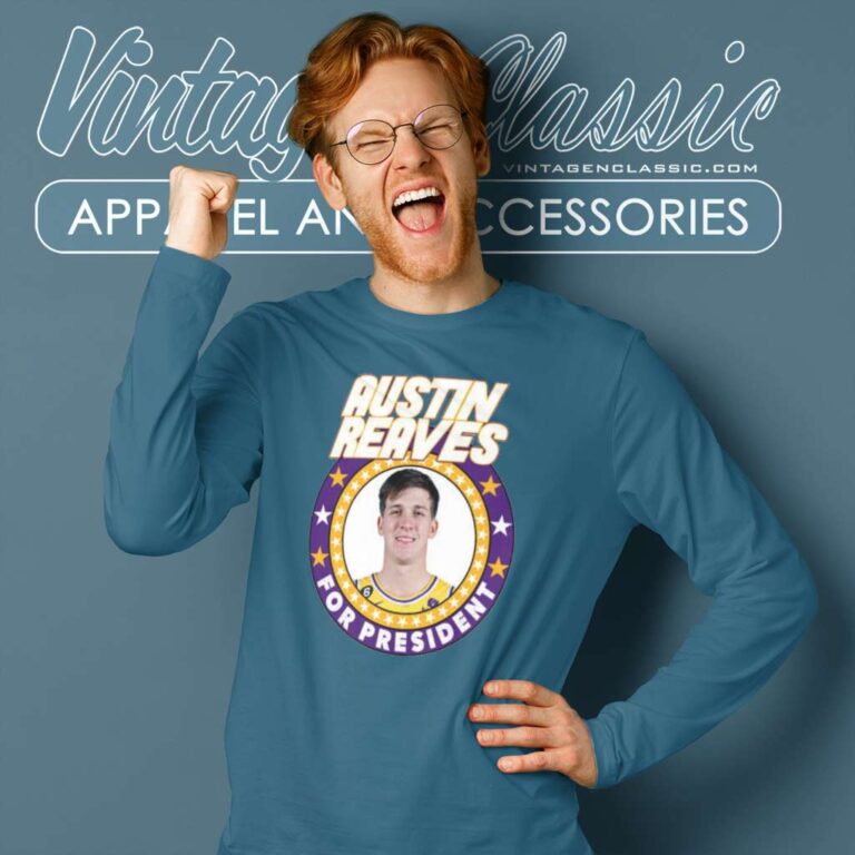 Austin Reaves For President Basketball Long Sleeve Tee Austin Reaves For President Basketball Long Sleeve Tee