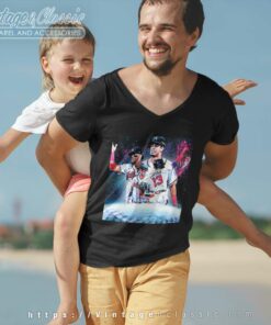 Austin Riley Michael Harris Ii Lead Atlanta Braves New Youth Movement V Neck TShirt