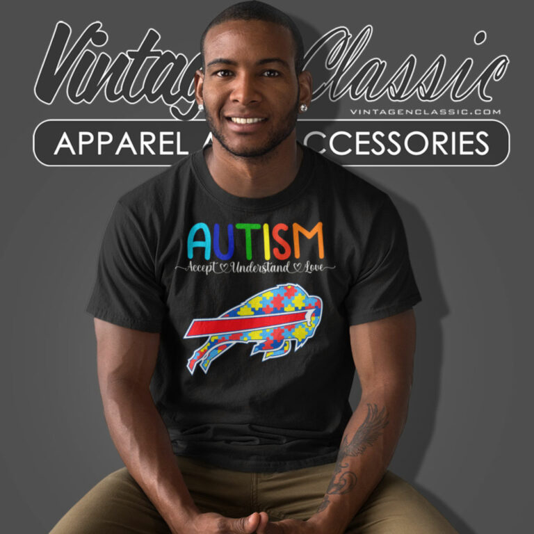 Autism Buffalo Bills Support T Shirt Autism Buffalo Bills Support T Shirt
