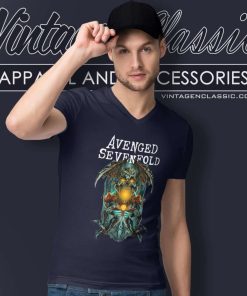 Avenged Sevenfold Artwork V Neck TShirt