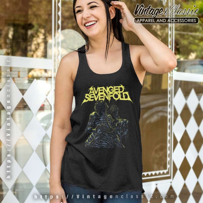 Avenged Sevenfold Cannibal Tank Top Racerback Avenged Sevenfold Cannibal Tank Top Racerback
