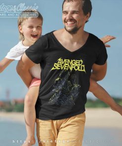 Avenged Sevenfold Cannibal V Neck TShirt