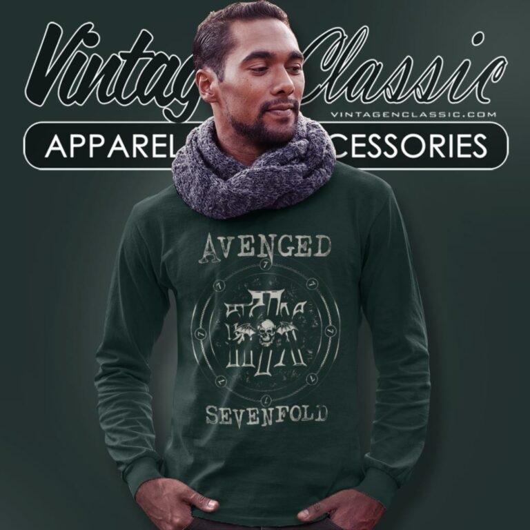 Avenged Sevenfold Chain Circle Long Sleeve Tee Avenged Sevenfold Chain Circle Long Sleeve Tee