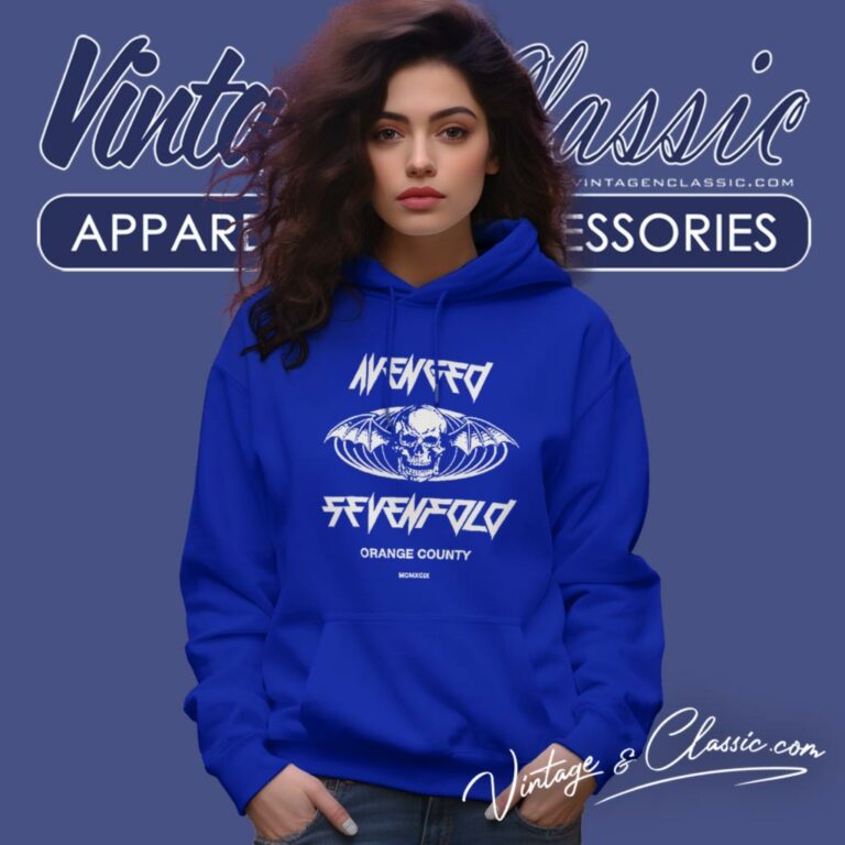 Avenged Sevenfold Deathbat Hoodie Avenged Sevenfold Deathbat Hoodie