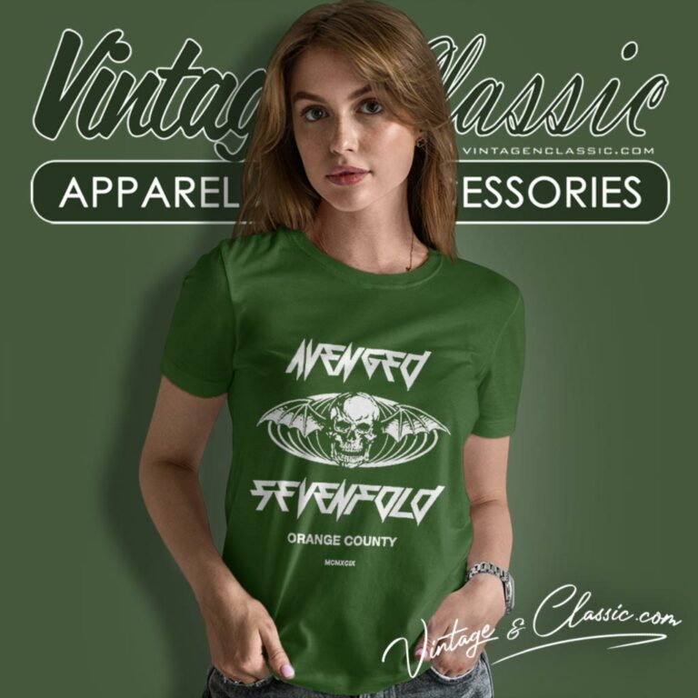 Avenged Sevenfold Deathbat Women T Shirt Avenged Sevenfold Deathbat Women T Shirt