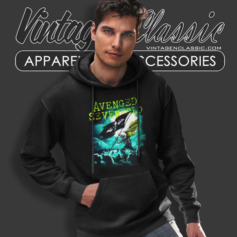 Avenged Sevenfold Flag Hoodie Avenged Sevenfold Flag Hoodie