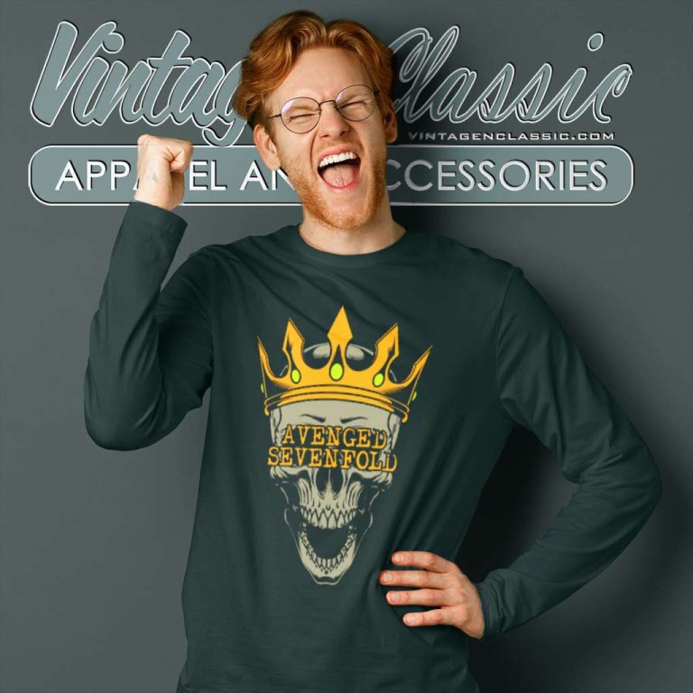 Avenged Sevenfold King Long Sleeve Tee Avenged Sevenfold King Long Sleeve Tee