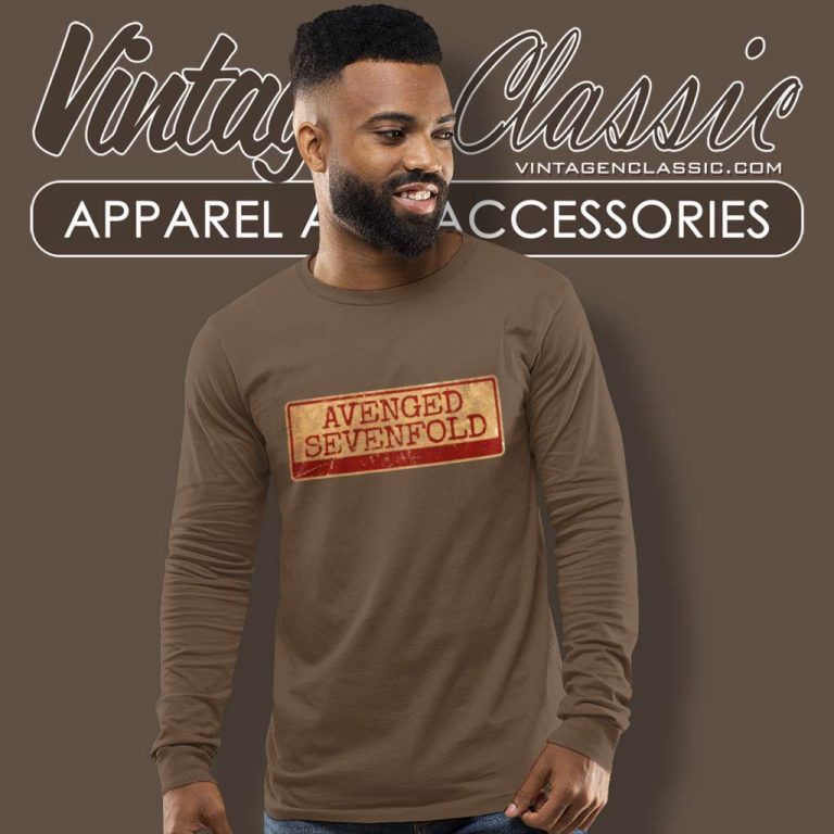 Avenged Sevenfold Logo Long Sleeve Tee Avenged Sevenfold Logo Long Sleeve Tee