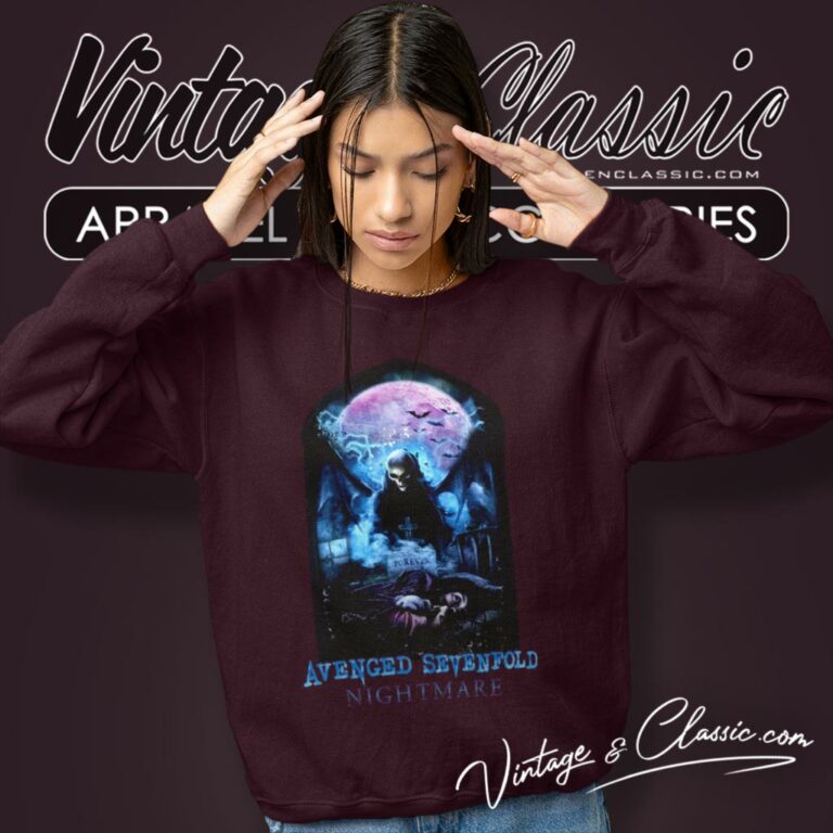 Avenged Sevenfold Nightmare Sweatshirt Avenged Sevenfold Nightmare Sweatshirt