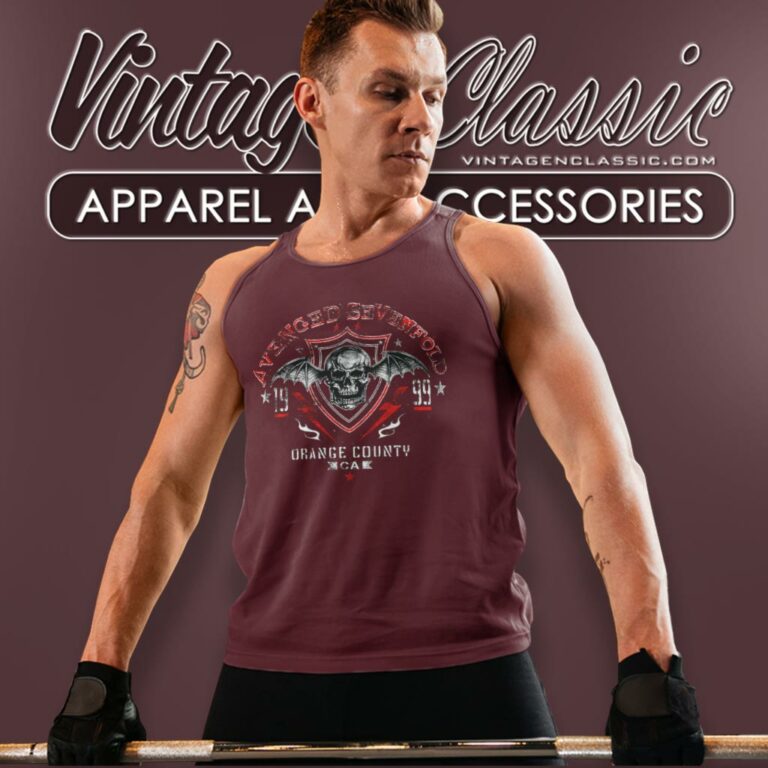 Avenged Sevenfold Orange County Tank Top Racerback Avenged Sevenfold Orange County Tank Top Racerback