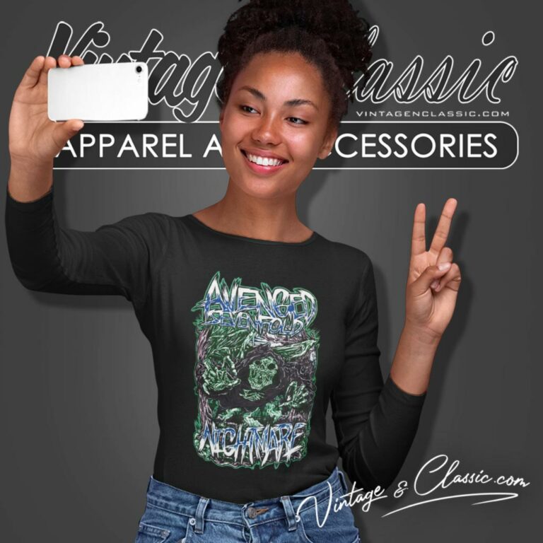 Avenged Sevenfold Reaper Scream Long Sleeve Tee Avenged Sevenfold Reaper Scream Long Sleeve Tee