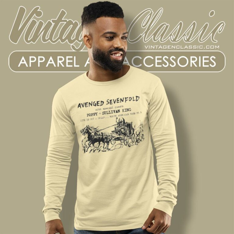 Avenged Sevenfold Shirt American Tour 2024 Long Sleeve Tee Avenged Sevenfold Shirt American Tour 2024 Long Sleeve Tee