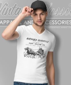 Avenged Sevenfold Shirt American Tour 2024 V Neck TShirt
