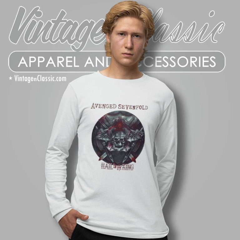 Avenged Sevenfold Shirt Battle Armour Long Sleeve Tee Avenged Sevenfold Shirt Battle Armour Long Sleeve Tee