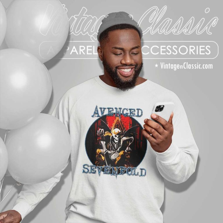 Avenged Sevenfold Shirt Death King Sweatshirt Avenged Sevenfold Shirt Death King Sweatshirt