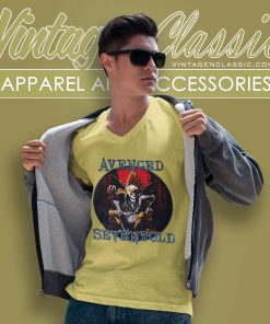 Avenged Sevenfold Shirt Death King V Neck TShirt
