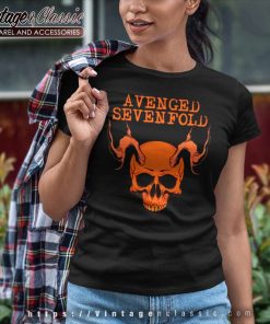 Avenged Sevenfold Shirt Demon Skull Women TShirt