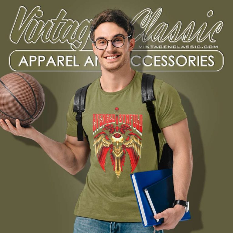 Avenged Sevenfold Shirt Eagles Skull T Shirt Avenged Sevenfold Shirt Eagles Skull T Shirt