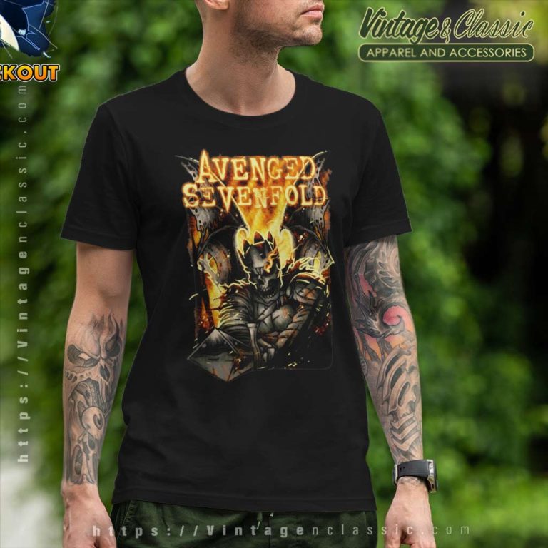 Avenged Sevenfold Shirt Fire Death T Shirt Avenged Sevenfold Shirt Fire Death T Shirt