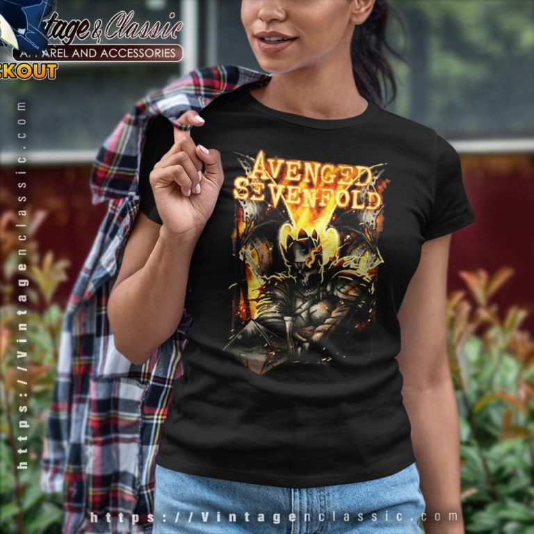Avenged Sevenfold Shirt Fire Death Women TShirt Avenged Sevenfold Shirt Fire Death Women TShirt