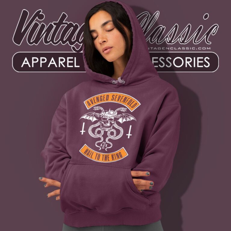 Avenged Sevenfold Shirt Hail To The King Hoodie Avenged Sevenfold Shirt Hail To The King Hoodie