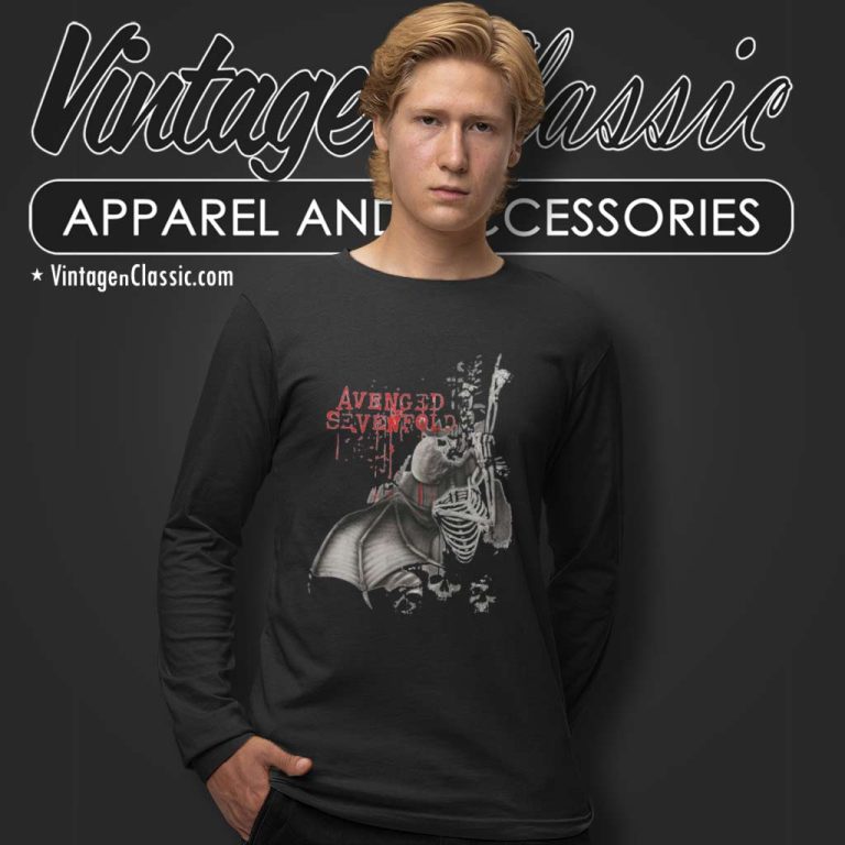 Avenged Sevenfold Shirt Spine Climber Long Sleeve Tee Avenged Sevenfold Shirt Spine Climber Long Sleeve Tee