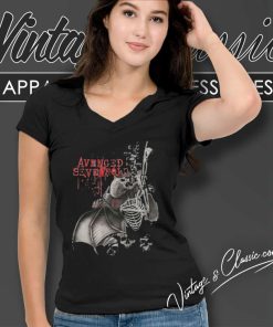 Avenged Sevenfold Shirt Spine Climber V Neck TShirt