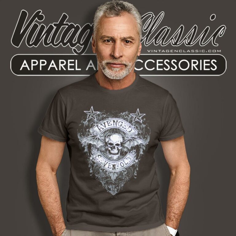 Avenged Sevenfold Stars Flourish T Shirt Avenged Sevenfold Stars Flourish T Shirt