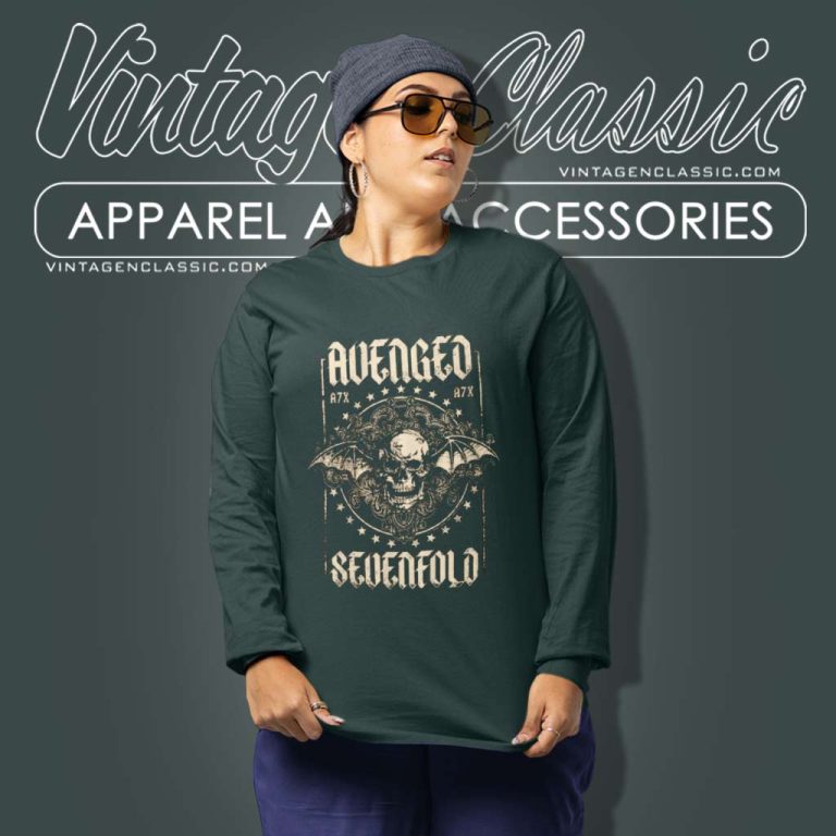 Avenged Sevenfold Stars Long Sleeve Tee Avenged Sevenfold Stars Long Sleeve Tee