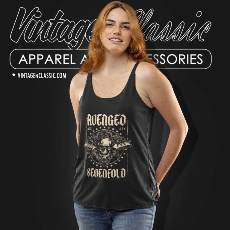 Avenged Sevenfold Stars Tank Top Racerback Avenged Sevenfold Stars Tank Top Racerback