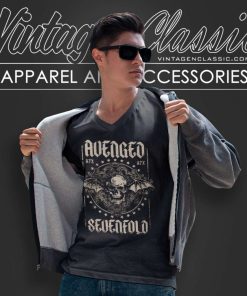Avenged Sevenfold Stars V Neck TShirt