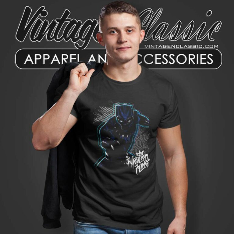Avengers Black Panther Warrior King T Shirt Avengers Black Panther Warrior King T Shirt