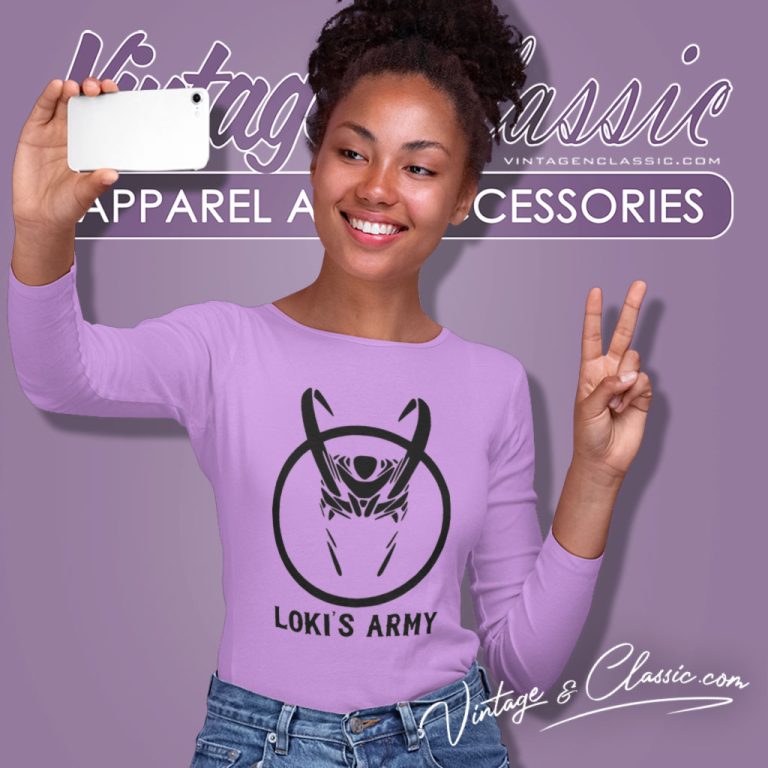 Avengers Lokis Army Long Sleeve Tee Avengers Lokis Army Long Sleeve Tee