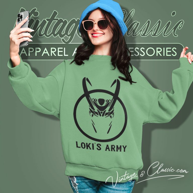 Avengers Lokis Army Sweatshirt Avengers Lokis Army Sweatshirt