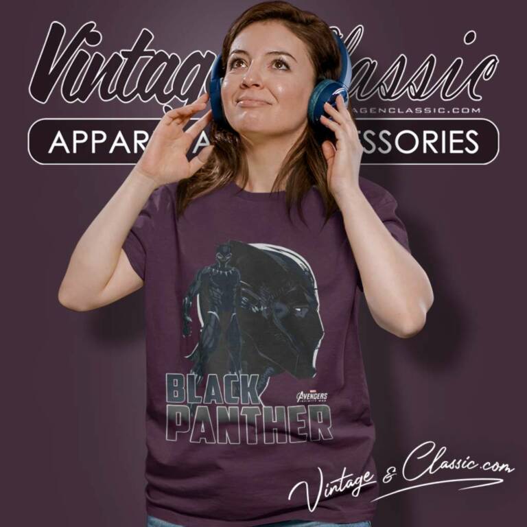 Avengers Marvel Black Panther Women TShirt Avengers Marvel Black Panther Women TShirt