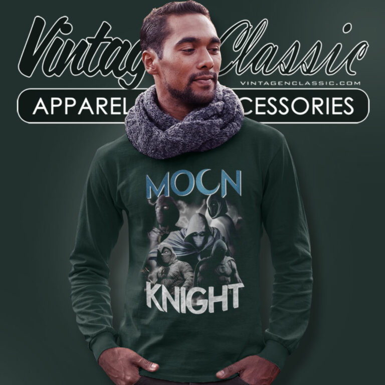 Avengers Moon Knight Vintage Long Sleeve Tee Avengers Moon Knight Vintage Long Sleeve Tee