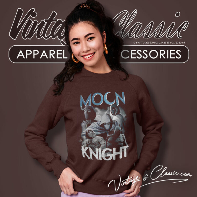 Avengers Moon Knight Vintage Sweatshirt Avengers Moon Knight Vintage Sweatshirt