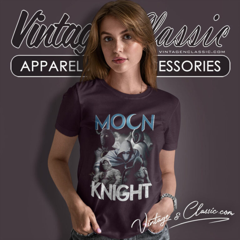 Avengers Moon Knight Vintage Women T Shirt Avengers Moon Knight Vintage Women T Shirt