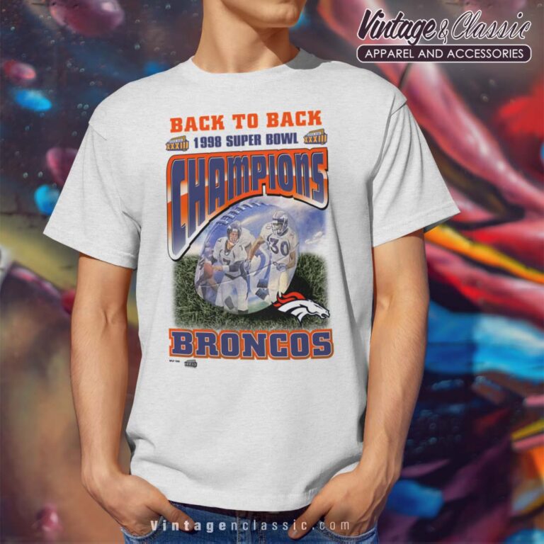 Awesome Broncos Back to Back Super Bowl Mens T Shirt Awesome Broncos Back to Back Super Bowl Mens T Shirt