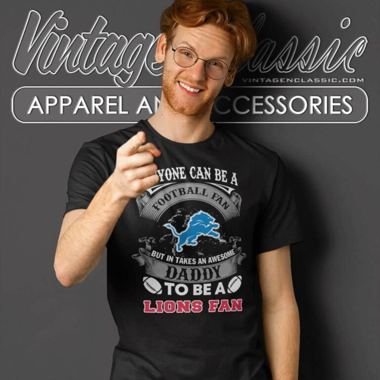 Awesome Daddy Detroit Lions Fan T Shirt Awesome Daddy Detroit Lions Fan T Shirt