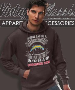 Awesome Daddy Los Angeles Chargers Fan Hoodie